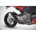 ZARD Slip-on Exhaust System for Ducati Streetfighter V2 (2025+)